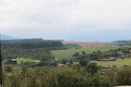 Foto aérea do terreno, onde será realizado o loteamento .